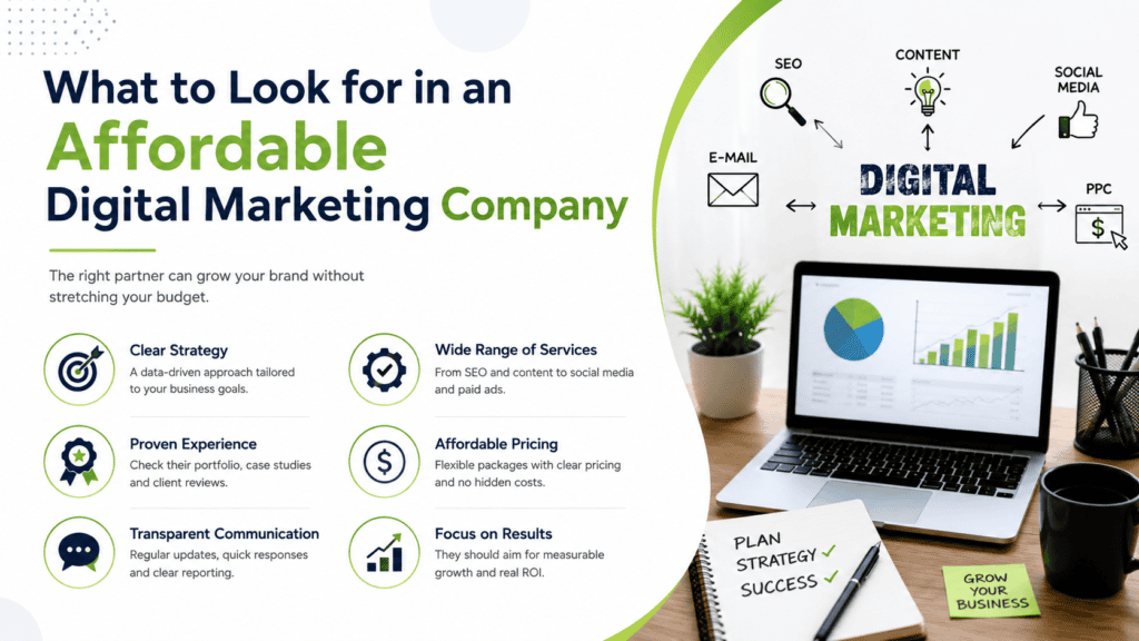Affordable Digital Marketing services agency