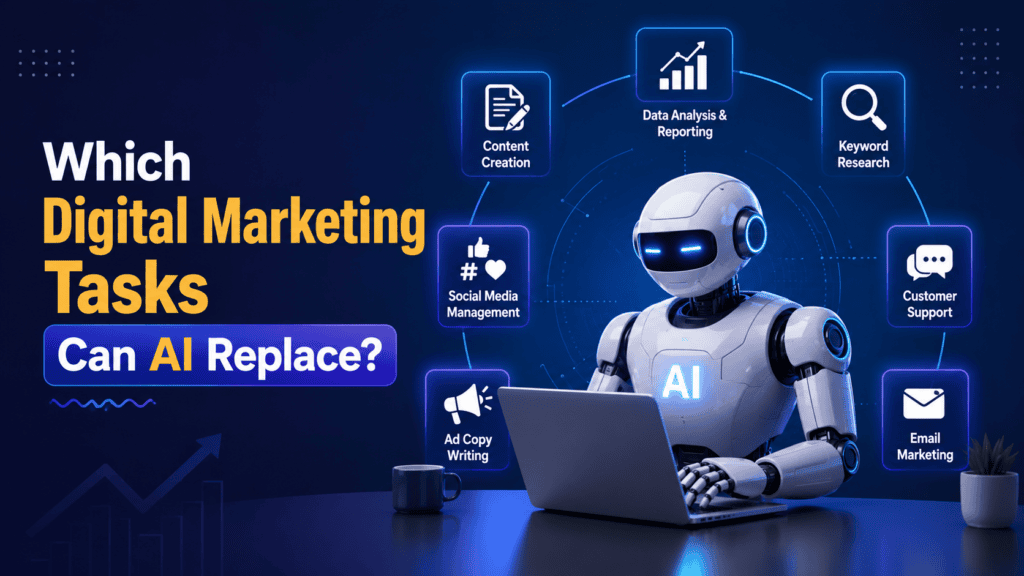 Which Digital Marketing Tasks Can AI Replace?