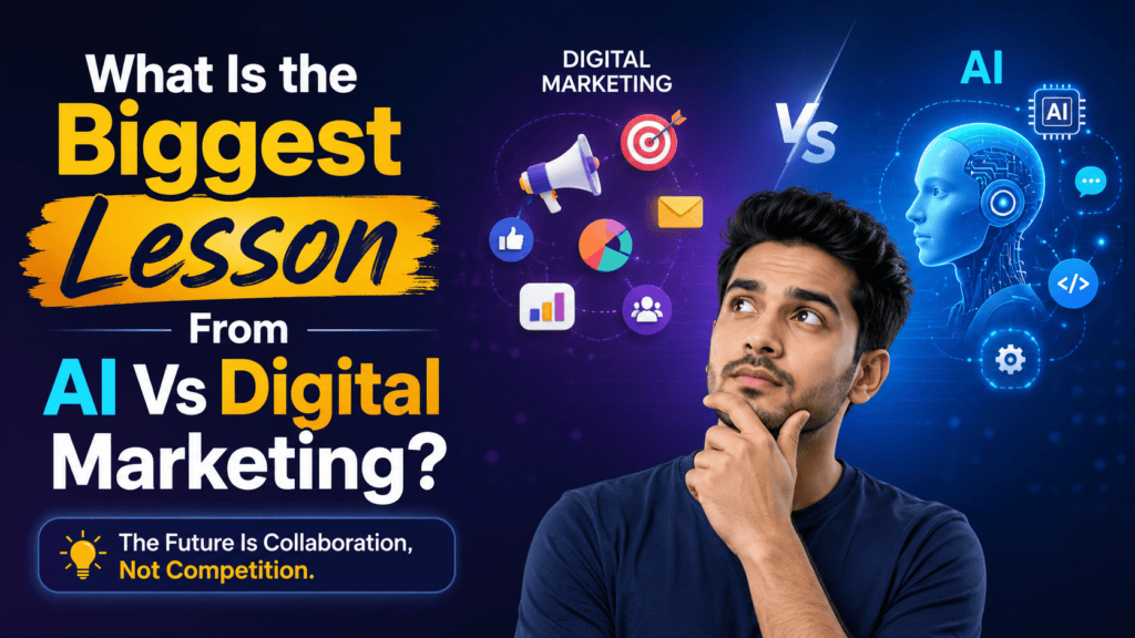 What Is the Biggest Lesson From AI Vs Digital Marketing?