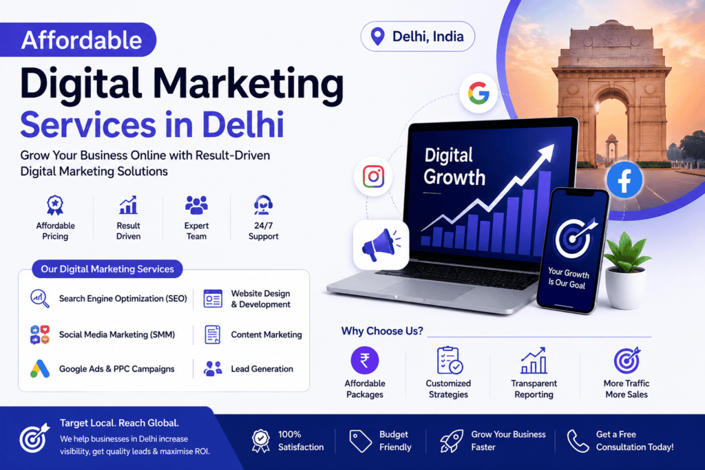 Affordable Digital Marketing Services in Delhi