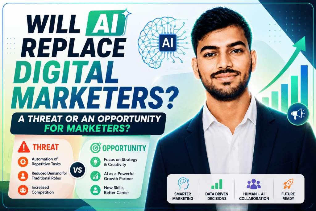 Will AI Replace Digital Marketers A Threat or an Opportunity for Marketers
